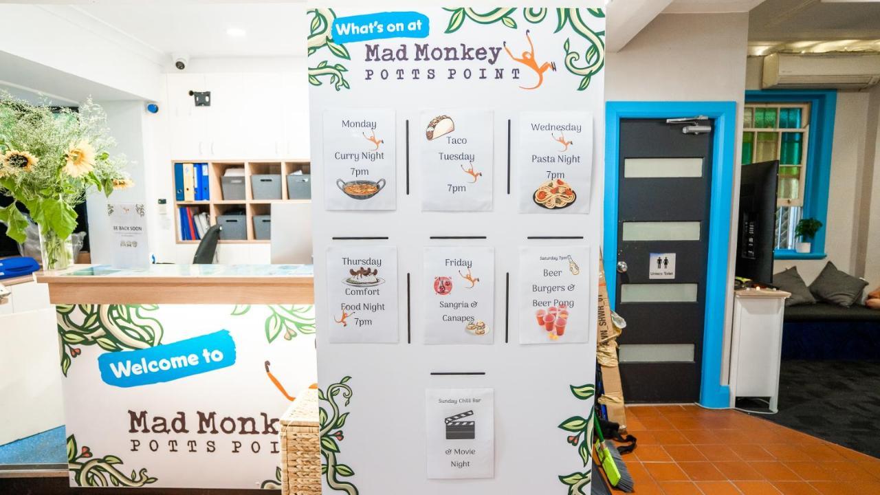 Mad Monkey Potts Point Hostel Sydney Bagian luar foto